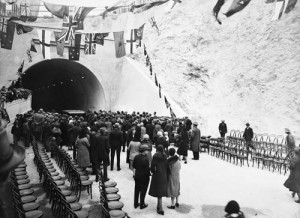 Opening of Mount Victoria traffic tunnel, 12 October 1931